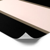 Pride liefde. Liefde is eerlijk. Pride maand.    Poster (Hoek)