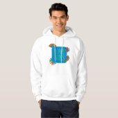 Pride-liefde wint. Gay rainbow lgbtq Hoodie (Voorkant volledig)