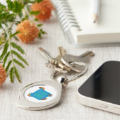 Pride-liefde wint. Gay rainbow lgbtq Key Sleutelhanger (Zijkant)