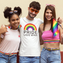 Pride Liefde Wint Regenboog Heren Wit