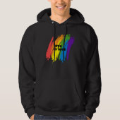 Pride Love is Love LGBT Rainbow Hoodie (Voorkant)