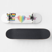 Pride Love is Love Persoonlijk Skateboard (Horizontaal)