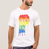 Pride Love is niet zomaar een T-shirt (Voorkant)