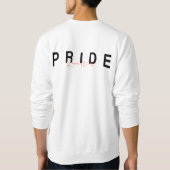 Pride Love Wins Colorful Rainbow LGBTQ Trui (Achterkant)