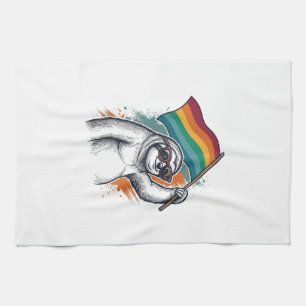 Pride Luiaard Vintage Gravure T-Shirt Design_1 Theedoek