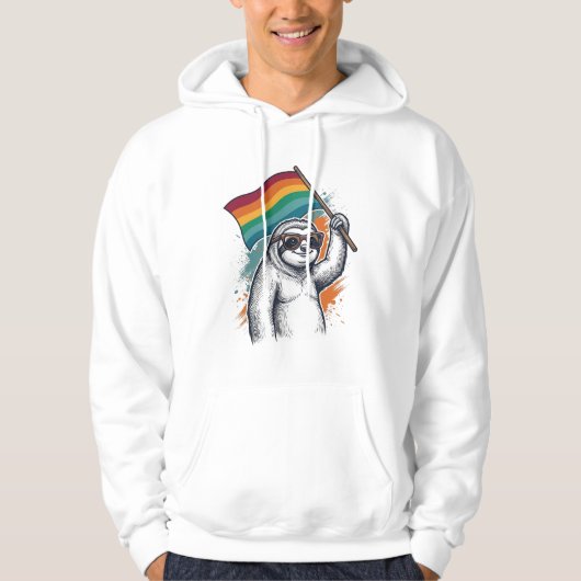 Pride Luiaard Vintage Gravure T-Shirt Ontwerp_1 (Voorkant)