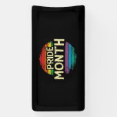 PRIDE MAAND 2024, lgbtq, logo Spandoek (Verticaal)