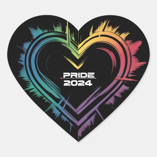 PRIDE MAAND 2024 STICKERS (Voorkant)