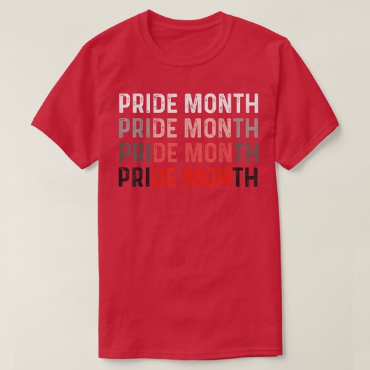 Pride Maand, Gay Pride LGBT Maand Demon T-shirt (Design voorkant)