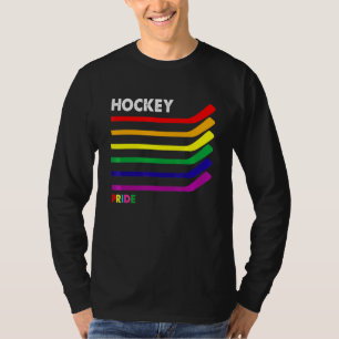 Pride Maand LGBT Gay Transgender Vlag IJshockey S T-shirt