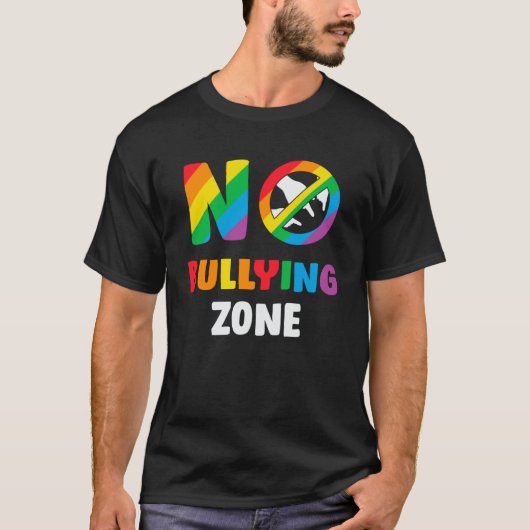 Pride Maand LGBT Kinder 2022 Bully Awareness No Bu T-shirt (Voorkant)