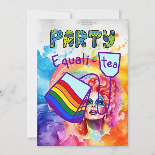 Pride maand LGBT met regenboog Kaart (Voorkant)