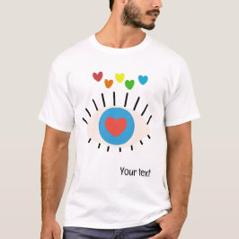Pride maand LGBT met regenboog thema Verjaardag T-shirt