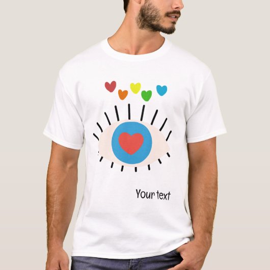 Pride maand LGBT met regenboog thema Verjaardag T-shirt (Voorkant)