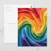 Pride maand patroon briefkaart (Voorkant / Achterkant)