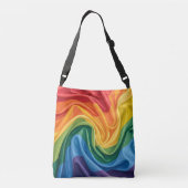 Pride maand patroon crossbody tas (Achterkant)