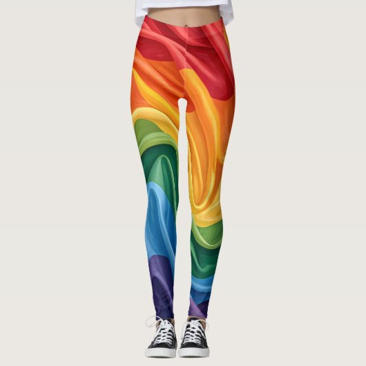 Pride maand patroon leggings (Voorkant)