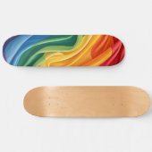 Pride maand patroon persoonlijk skateboard (Horizontaal)