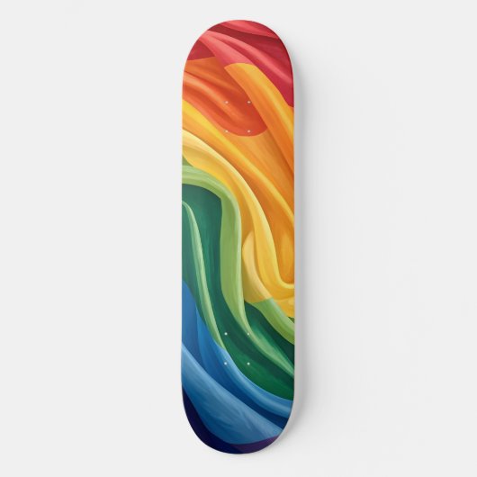 Pride maand patroon persoonlijk skateboard (Voorkant)