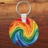 Pride maand patroon sleutelhanger (Achterkant)
