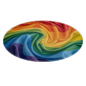 Pride maand patroon snijplank (Hoek)