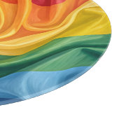 Pride maand patroon snijplank (Hoek)