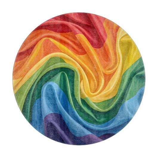 Pride maand patroon snijplank (Voorkant)
