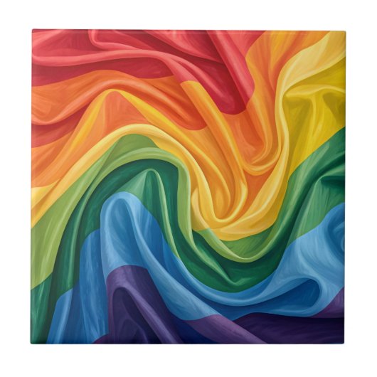 Pride maand patroon tegeltje (Voorkant)