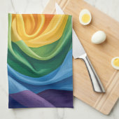 Pride maand patroon theedoek (Quarter Fold)