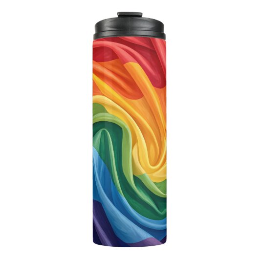 Pride maand patroon thermosbeker (Voorkant)