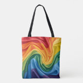 Pride maand patroon tote bag (Achterkant)