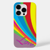 Pride Maand - Rainbow Love Case-Mate iPhone Case (Achterkant)
