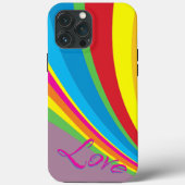 Pride Maand - Rainbow Love Case-Mate iPhone Case (Achterkant)