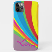 Pride Maand - Rainbow Love Case-Mate iPhone Case (Achterkant)