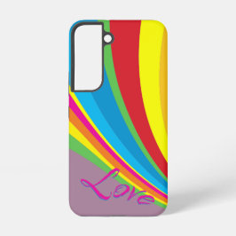 Pride Maand - Rainbow Love Samsung Galaxy Hoesje