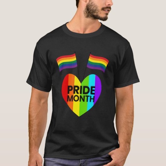 Pride Maand Show Uw Liefde T-shirt (Voorkant)