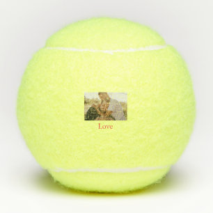 Pride maand toevoegen gay paar foto naam liefde LQ Tennisballen
