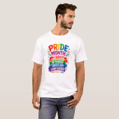 Pride Maand Viering T-shirt (Voorkant volledig)