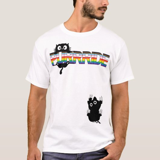 Pride, maar dan met katten shirt (Voorkant)