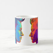 Pride Male Couple Coffee Mok (Center)