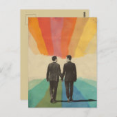 Pride Mannen Briefkaart (Voorkant / Achterkant)
