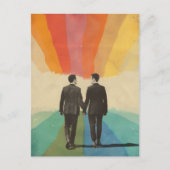 Pride Mannen Briefkaart (Voorkant)