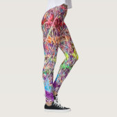 Pride Marmer Kunstwerk Leggings (Rechts)