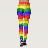 Pride Maryland Rainbow Flag Leggings Yoga Pants (Achterkant)