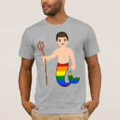 Pride Mer-Man T-shirt (Voorkant)