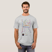 Pride Metro mannen T-Shirt (Voorkant volledig)