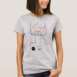 Pride Metro-vrouwen T-shirt