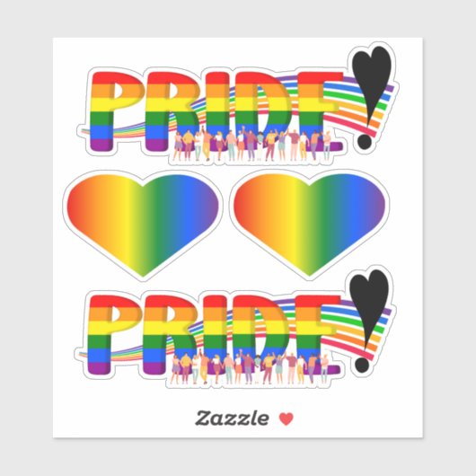 Pride mini collectie (4) sticker (Vel)