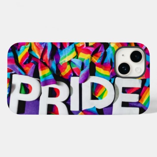 Pride Mini vlag telefoonhoesje Case-Mate iPhone Case (Achterkant (horizontaal))
