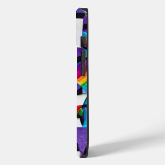 Pride Mini vlag telefoonhoesje Case-Mate iPhone Case (Achterkant / Links)